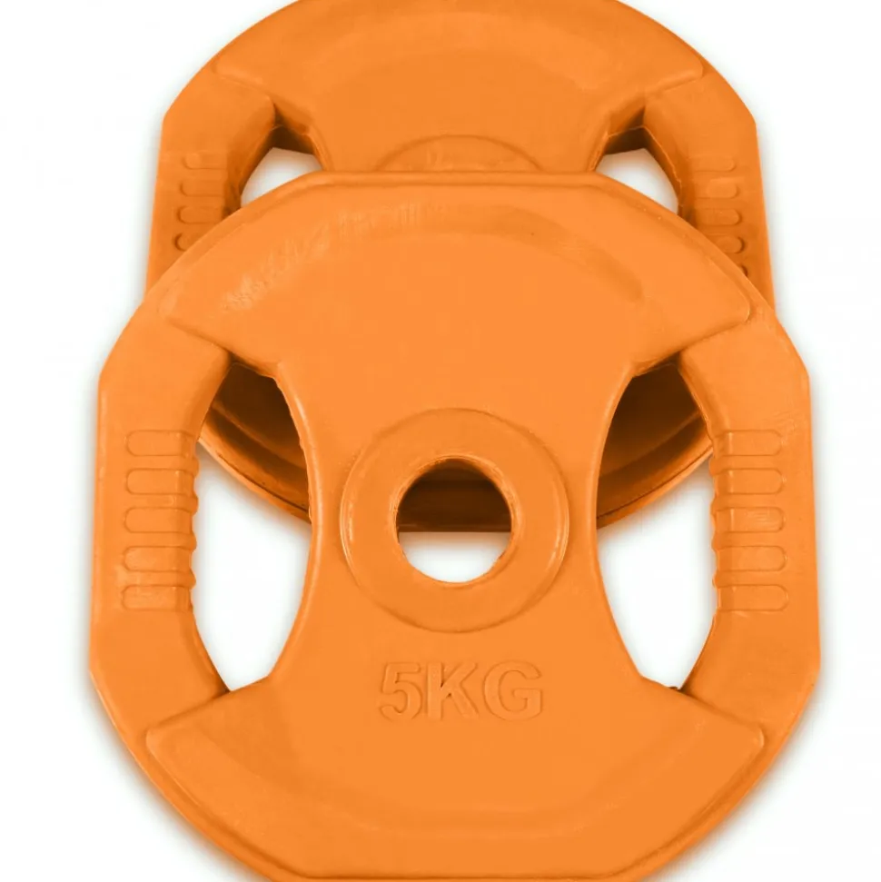 Aerobic Pump skivstång | Set med 20kg vikter | För hemmaträning