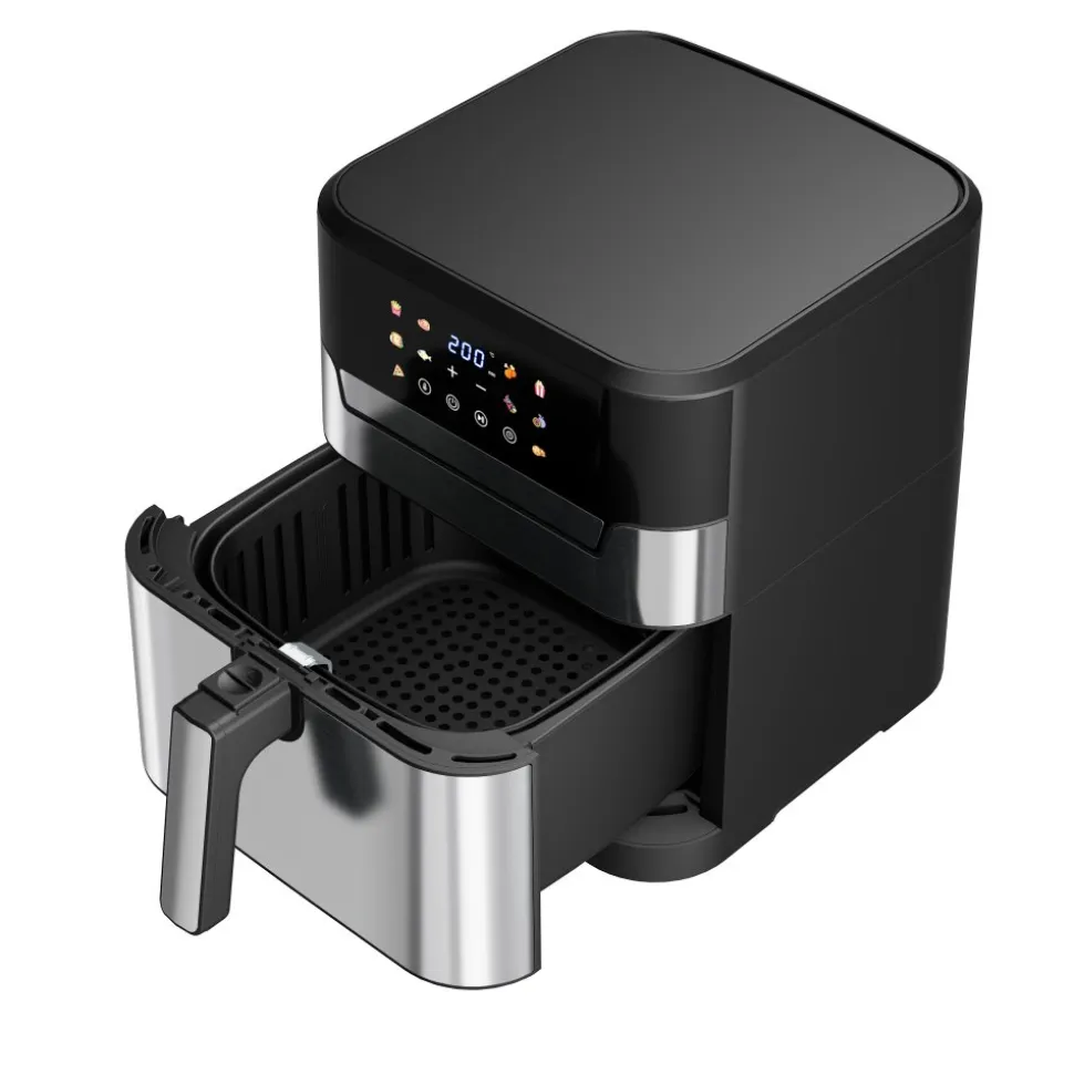 Airfryer 8L | Digital Pekskärm | 10 Förinställda Program | Lyfco