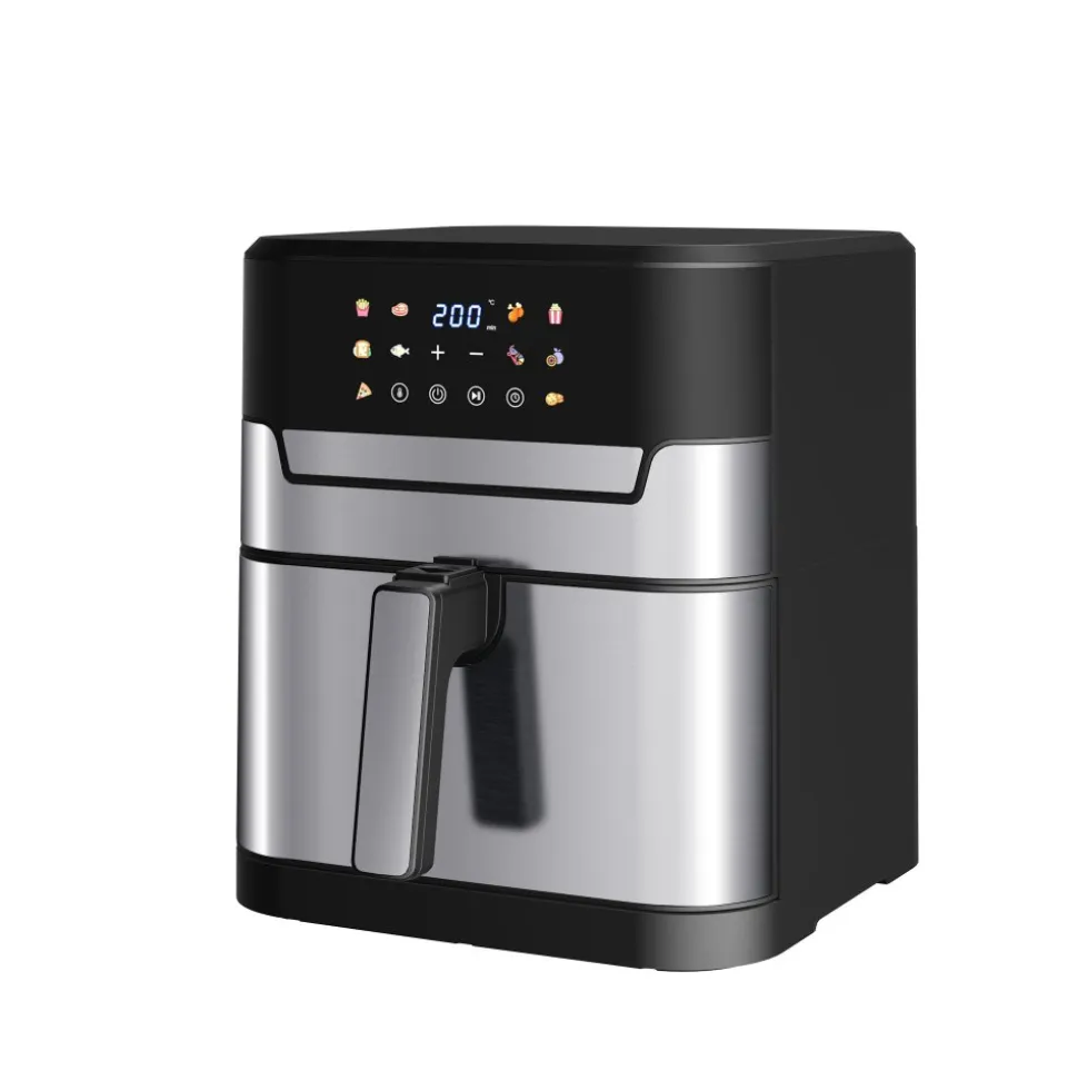 Airfryer 8L | Digital Pekskärm | 10 Förinställda Program | Lyfco