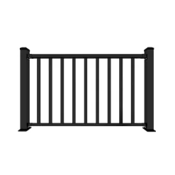 Altanstaket 180x100 cm | Pulverlackerad och robust design | Passar till Aurelius/Linius