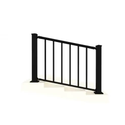 Altanstaket 100x100 cm | Pulverlackerad och robust design | Passar till Aurelius/Linius