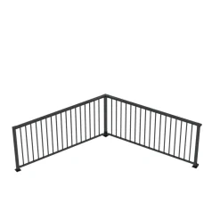 Altanstaket 150x100 cm | Pulverlackerad och robust design | Passar till Aurelius/Linius