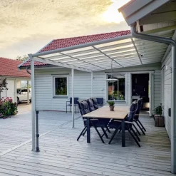 Altantak 5.6x3.0m | Extra hög | Kanalplast / Aluminium