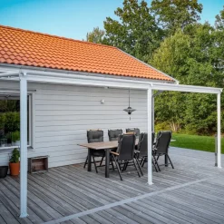 Altantak 5.6x3.0m | Extra hög | Kanalplast / Aluminium