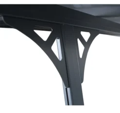 Altantak 4,3x3 m | Kanalplast / Aluminium | Extra hög | Grå