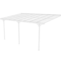 Altantak 5x3 m | Kanalplast / Aluminium| Robust design | Vit