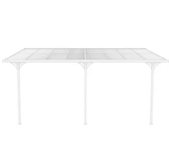 Altantak 5x3 m | Kanalplast / Aluminium| Robust design | Vit