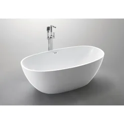 Badkar 140cm | Fristående badkar i akryl | Elektra
