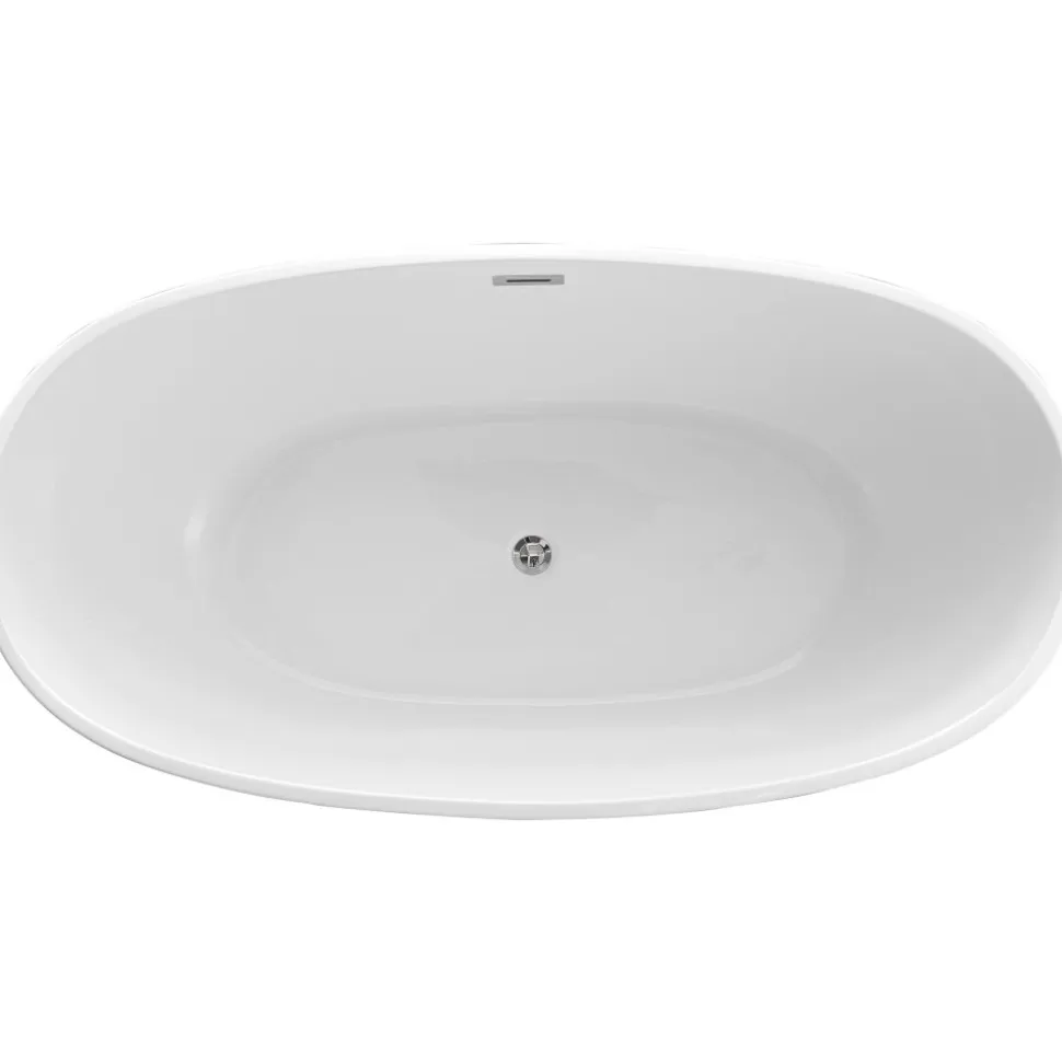 Badkar 140cm | Fristående badkar i akryl | Elektra