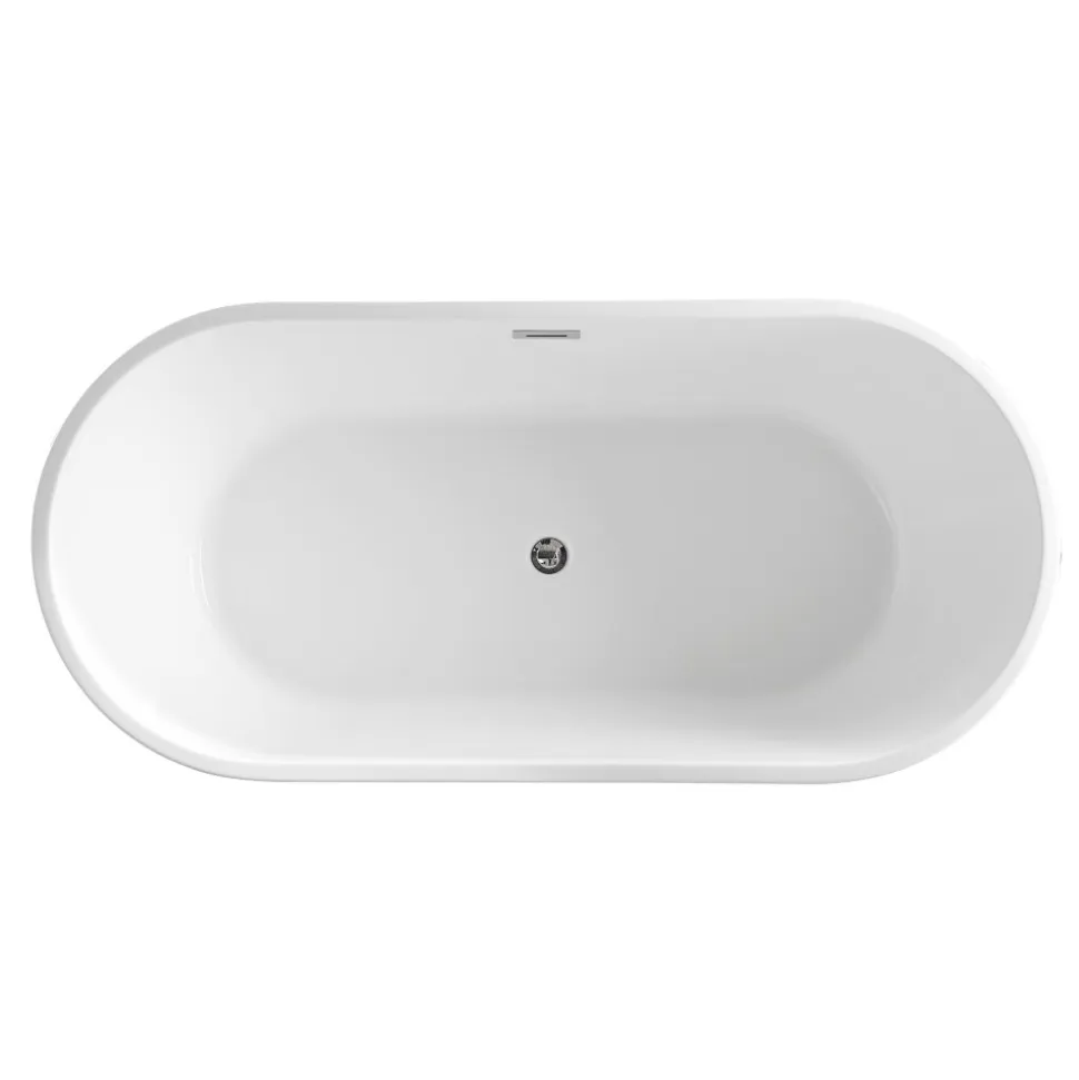 Badkar 160cm | Fristående badkar i akryl | Medea