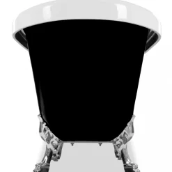 Badkar med tassar 153cm | Fristående | Lyxig design | Svart