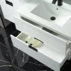 Badrumspaket | Kommod, sidoskåp & LED-spegel | Blandare ingår