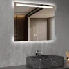 Badrumsspegel med LED-belysning & anti-fog-funktion