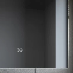 Badrumsspegel med LED-belysning & anti-fog-funktion