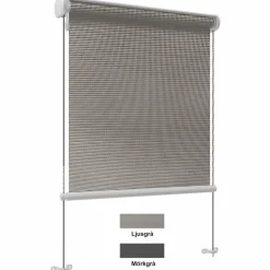 Balkongmarkis/Vertikalmarkis 4x2,5m | Fjärrkontroll | Lagerutförsäljning