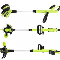 Batteridriven grästrimmer & lövblås 20V | Med batteri och laddare