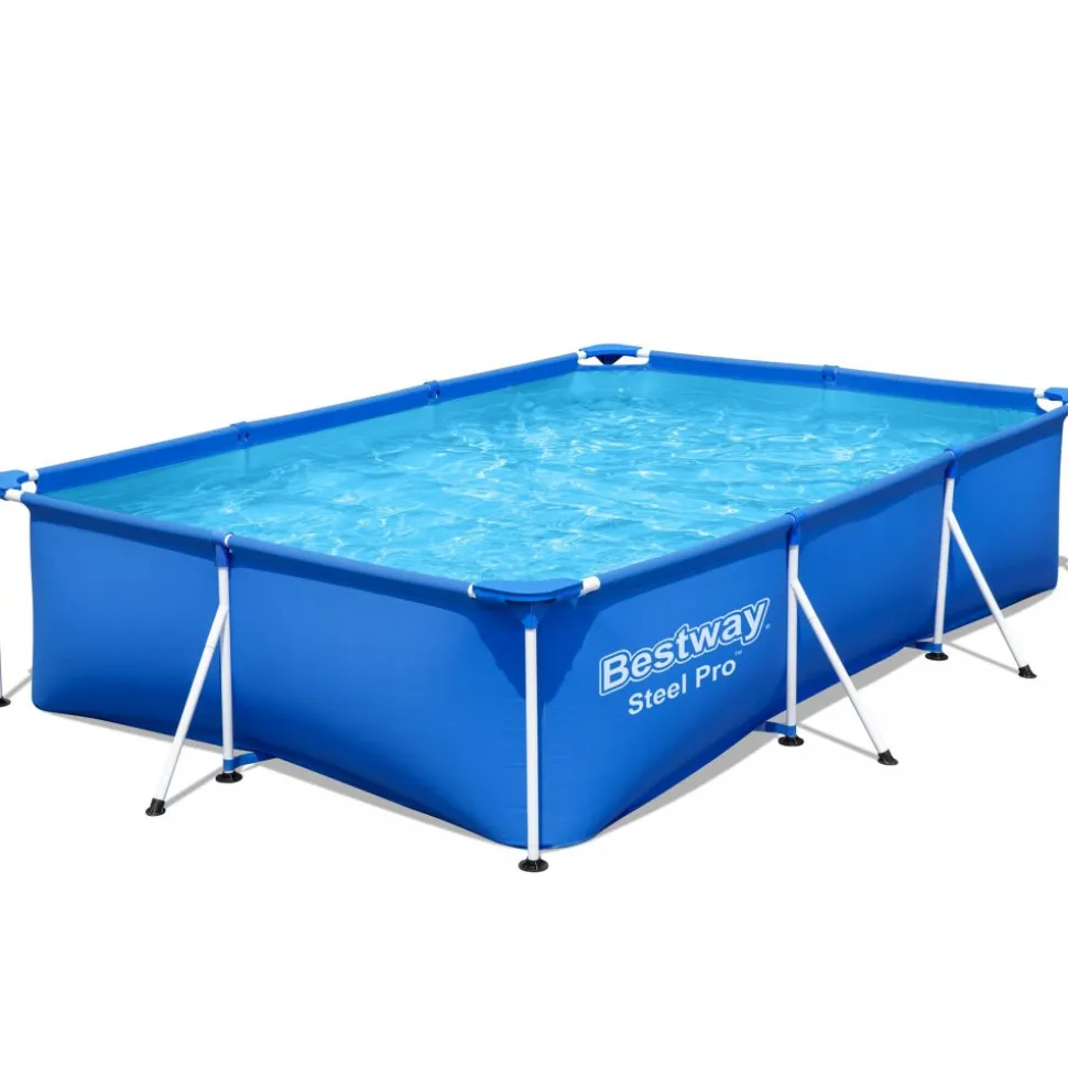 Bestway barnpool ovan mark 3x2m - 66cm djup | Steel Pro (56404)