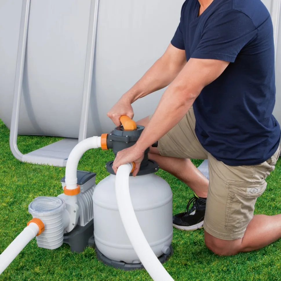 Bestway Flowclear sandfilterpump till ovanmarkpool | 1100-54500 liter
