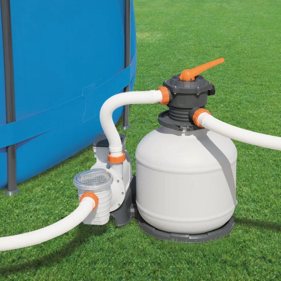 Bestway Flowclear sandfilterpump till ovanmarkpool | 1100-66600 liter