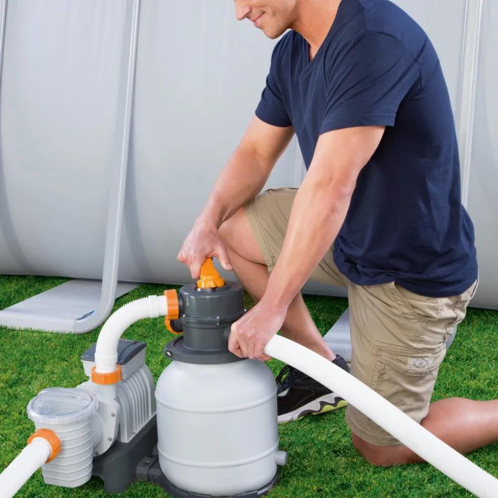 Bestway Flowclear sandfilterpump till ovanmarkpool | 1100-42300 liter