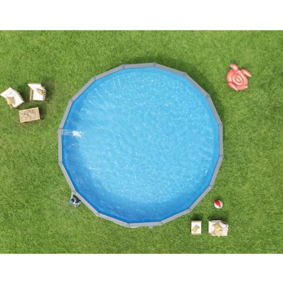 Bestway Hydrium pool ovan mark Ø7,32 m 132 cm djup | Stålpool (561RP)