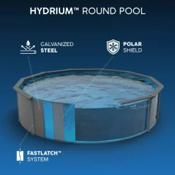 Bestway Hydrium pool ovan mark Ø7,32 m 132 cm djup | Stålpool (561RP)