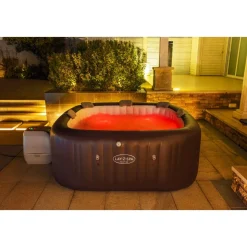 Bestway Maldives HydroJet PRO | Uppblåsbart spabad 201x201x80 cm | 7 personer | 6001U