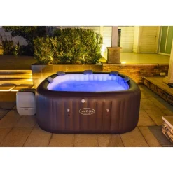 Bestway Maldives HydroJet PRO | Uppblåsbart spabad 201x201x80 cm | 7 personer | 6001U