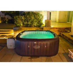 Bestway Maldives HydroJet PRO | Uppblåsbart spabad 201x201x80 cm | 7 personer | 6001U