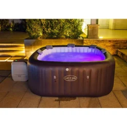 Bestway Maldives HydroJet PRO | Uppblåsbart spabad 201x201x80 cm | 7 personer | 6001U