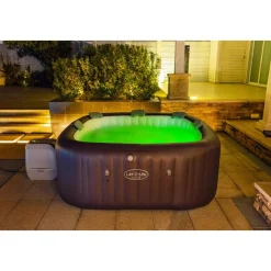 Bestway Maldives HydroJet PRO | Uppblåsbart spabad 201x201x80 cm | 7 personer | 6001U