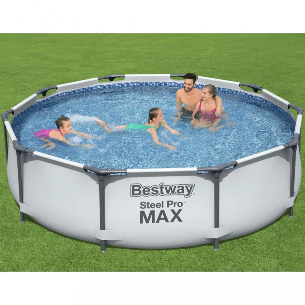 Bestway ovanmarkspool-paket Ø3m - 76cm djup | Steel Pro MAX (56408)
