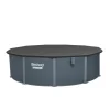 Bestway pool ovan mark Ø4,88m  132cm djup | Hydrium Stålväggspool Set (561CU)