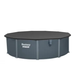 Bestway pool ovan mark Ø4,88m 132cm djup | Hydrium Stålväggspool Set (561CU)