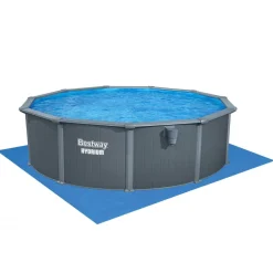 Bestway pool ovan mark Ø4,88m  132cm djup | Hydrium Stålväggspool Set (561CU)