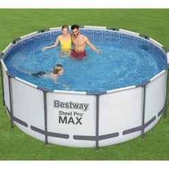 Bestway pool ovan mark Ø3,6m - 122cm djup | Steel Pro MAX (56420)
