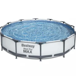 Bestway pool ovan mark Ø3,66m - 76cm djup | Steel Pro MAX (56416)