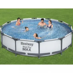 Bestway pool ovan mark Ø3,66m - 76cm djup | Steel Pro MAX (56416)