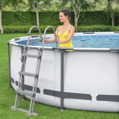 Bestway pool ovan mark Ø4,3m - 107cm djup | Steel Pro MAX (56950)
