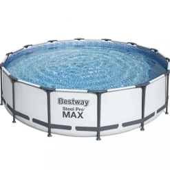 Bestway pool ovan mark Ø4,3m - 107cm djup | Steel Pro MAX (56950)