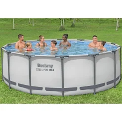 Bestway pool ovan mark Ø4,27m - 122cm djup | Steel Pro MAX (5612X)