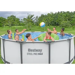 Bestway pool ovan mark Ø4,27m - 122cm djup | Steel Pro MAX (5612X)