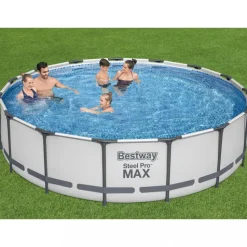 Bestway pool ovan mark Ø4,57m - 1,07m djup | Steel Pro MAX (56488)