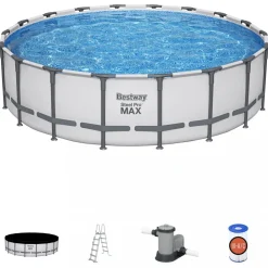 Bestway pool ovan mark Ø5,49m - 1,32m djup | Steel Pro MAX (561FJ)