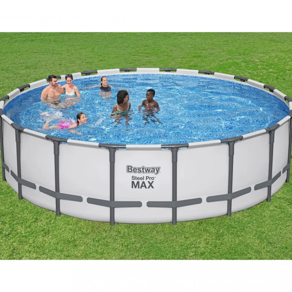 Bestway pool ovan mark Ø5,49m - 1,32m djup | Steel Pro MAX (561FJ)