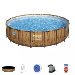Bestway pool ovan mark Ø5,49m | Power Steel Swim Vista II (56977)