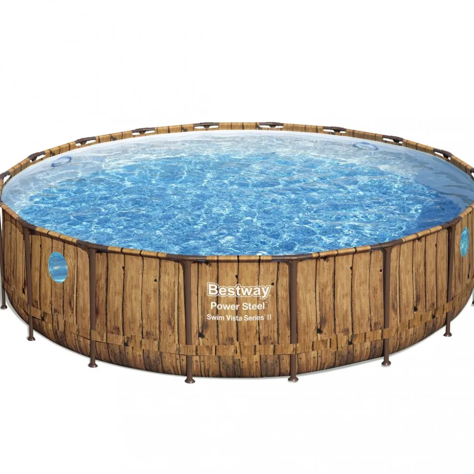 Bestway pool ovan mark Ø5,49m | Power Steel Swim Vista II (56977)