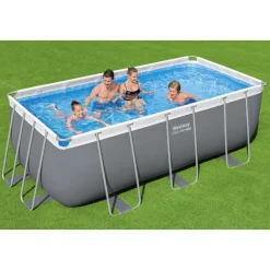 Bestway pool ovan mark 4,1x2m - 122cm djup | Power Steel (56456)