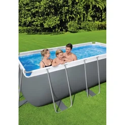 Bestway pool ovan mark 4,1x2m - 122cm djup | Power Steel (56456)