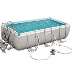 Bestway pool ovan mark 4,04x2,01m - 100cm djup | Power Steel (56441)